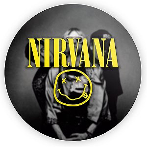 Painel Redondo - Nirvana - Sublimado 3D