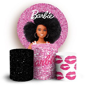 KIT Redondo e Trio - Barbie - Sublimado 3D