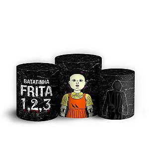 Trio Cilindro - Round 6 - Sublimado 3D + Elástico