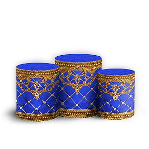 Trio Cilindro - Realeza - Sublimado 3D + Elástico