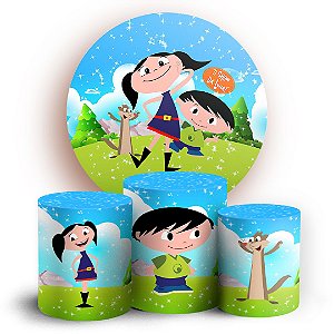 KIT Redondo e Trio - Show da Luna - Sublimado 3D