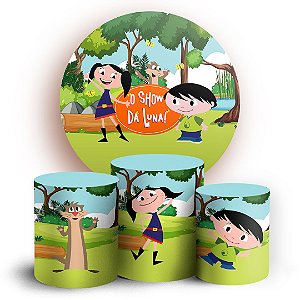 KIT Redondo e Trio - Show da Luna - Sublimado 3D