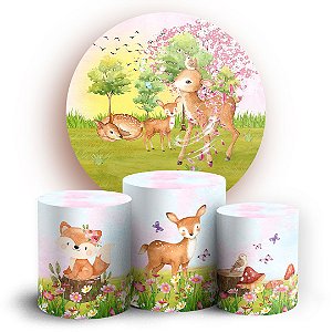 KIT Redondo e Trio - Safari - Sublimado 3D