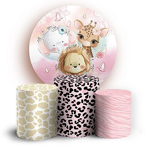 KIT Redondo e Trio - Safari - Sublimado 3D