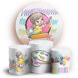 KIT Redondo e Trio - Pintando o 7 - Sublimado 3D