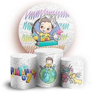 KIT Redondo e Trio - Pintando o 7 - Sublimado 3D