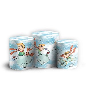 Trio Cilindro - O Pequeno Príncipe - Sublimado 3D + Elástico