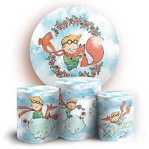 KIT Redondo e Trio - O Pequeno Principe - Sublimado 3D