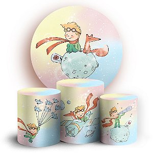 KIT Redondo e Trio - O Pequeno Principe - Sublimado 3D