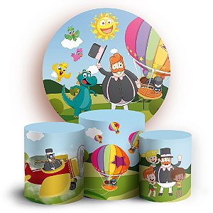 KIT Redondo e Trio - Mundo Bita - Sublimado 3D