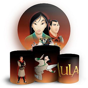 KIT Redondo e Trio - Mulan - Sublimado 3D