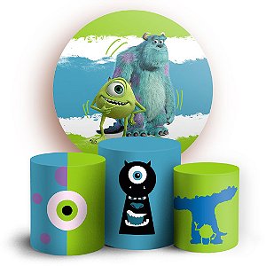 KIT Redondo e Trio - Monstros Sa - Sublimado 3D