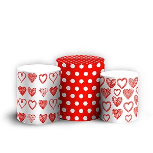 Trio Cilindro - Minnie - Sublimado 3D + Elástico