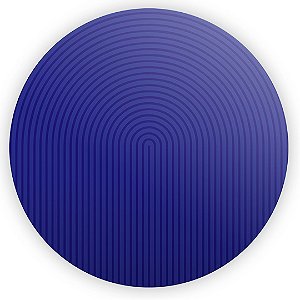 Painel Redondo - Bohos Roxo - Sublimado 3D