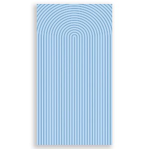Faixa Lateral - Bohos Azul - Sublimado 3D