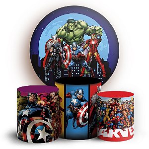 KIT Redondo e Trio - Herois - Sublimado 3D