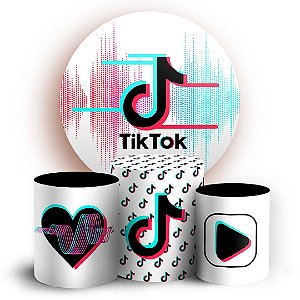 KIT Redondo e Trio - TikTok - Sublimado 3D