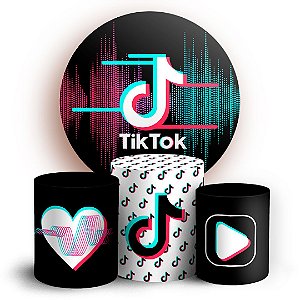 KIT Redondo e Trio - TikTok - Sublimado 3D