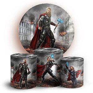 KIT Redondo e Trio - Thor - Sublimado 3D