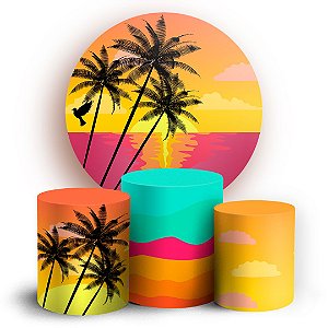 KIT Redondo e Trio - Tardezinha - Sublimado 3D