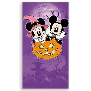 Faixa Lateral - Mickey Halloween - Sublimado 3D