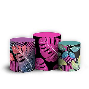 Trio Cilindro - Tropical - Sublimado 3D + Elástico