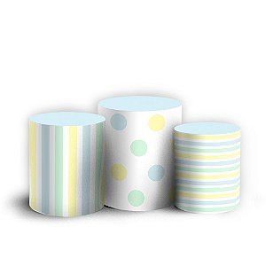 Trio Cilindro - Toy Story - Sublimado 3D + Elástico