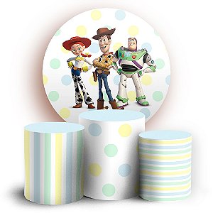KIT Redondo e Trio -  Toy Story - Sublimado 3D