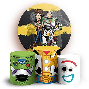KIT Redondo e Trio -  Toy Story - Sublimado 3D