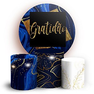 KIT Redondo e Trio - Gratidão - Sublimado 3D