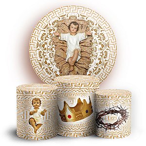 KIT Redondo e Trio - Jesus - Sublimado 3D