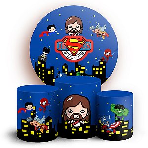 KIT Redondo e Trio - Jesus Cute - Sublimado 3D