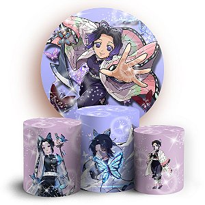 KIT Redondo e Trio - Kimetsu no Yaiba - Sublimado 3D