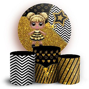 KIT Redondo e Trio - Lol Surprise - Sublimado 3D