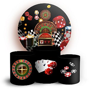 KIT Redondo e Trio - Cassino - Sublimado 3D