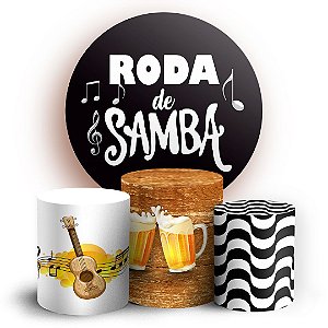 KIT Redondo e Trio -  Samba - Sublimado 3D