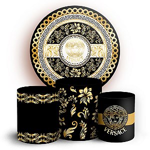 KIT Redondo e Trio -  Versace - Sublimado 3D