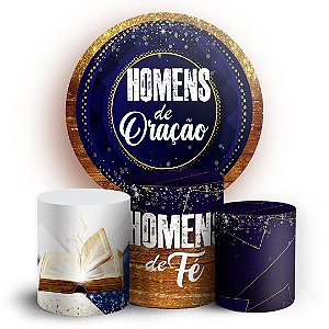 KIT Redondo e Trio - Evangelico - Sublimado 3D