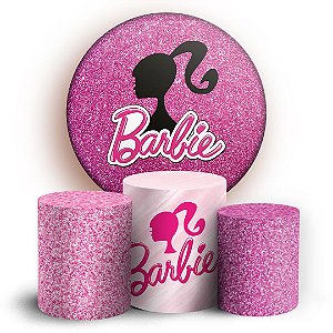 KIT Redondo e Trio - Barbie - Sublimado 3D