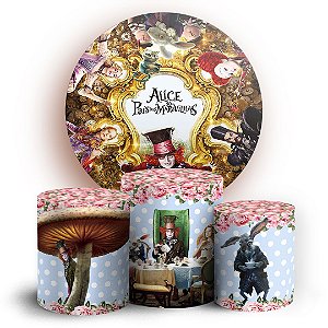 KIT Redondo e Trio - Alice - Sublimado 3D