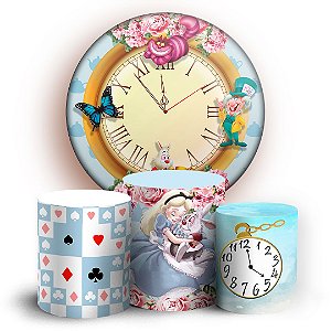 KIT Redondo e Trio - Alice - Sublimado 3D