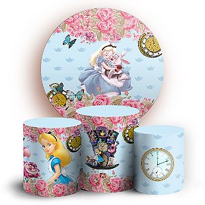 KIT Redondo e Trio - Alice - Sublimado 3D