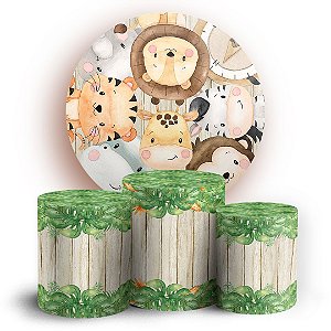 KIT Redondo e Trio - Safari - Sublimado 3D