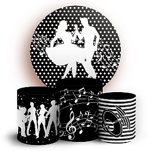 KIT Redondo e Trio - Anos 80 - Sublimado 3D