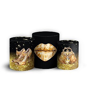 Trio Cilindro - Festa das Patroas - Sublimado 3D + Elástico