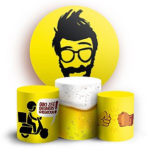 KIT Redondo e Trio - Ze Delivery - Sublimado 3D