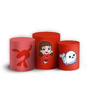 Trio Cilindro - Luccas Neto - Sublimado 3D + Elástico