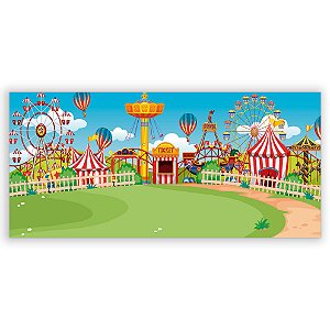 Painel Retangular - Parque - Sublimado 3D