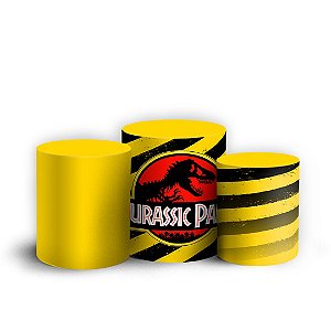 Trio Cilindro - Dinossauro - Sublimado 3D + Elástico