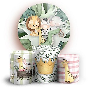 KIT Redondo e Trio - Safari - Sublimado 3D